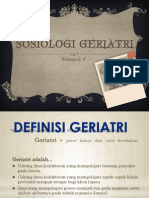 Sosiologi Geriatri Kel 4