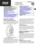 Embrague: Tabla de Contenido