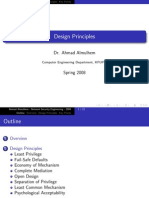 Design Principles: Dr. Ahmad Almulhem