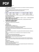 Arrays Unidimensionales en Java