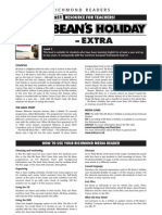 Worksheet MR Beans Holiday