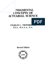 Fundamental Concepts of Actuarial Science