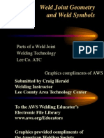 Weld Joint Geometry & Symbols