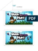 Tarjeta RA Duck Retro Hunt 4