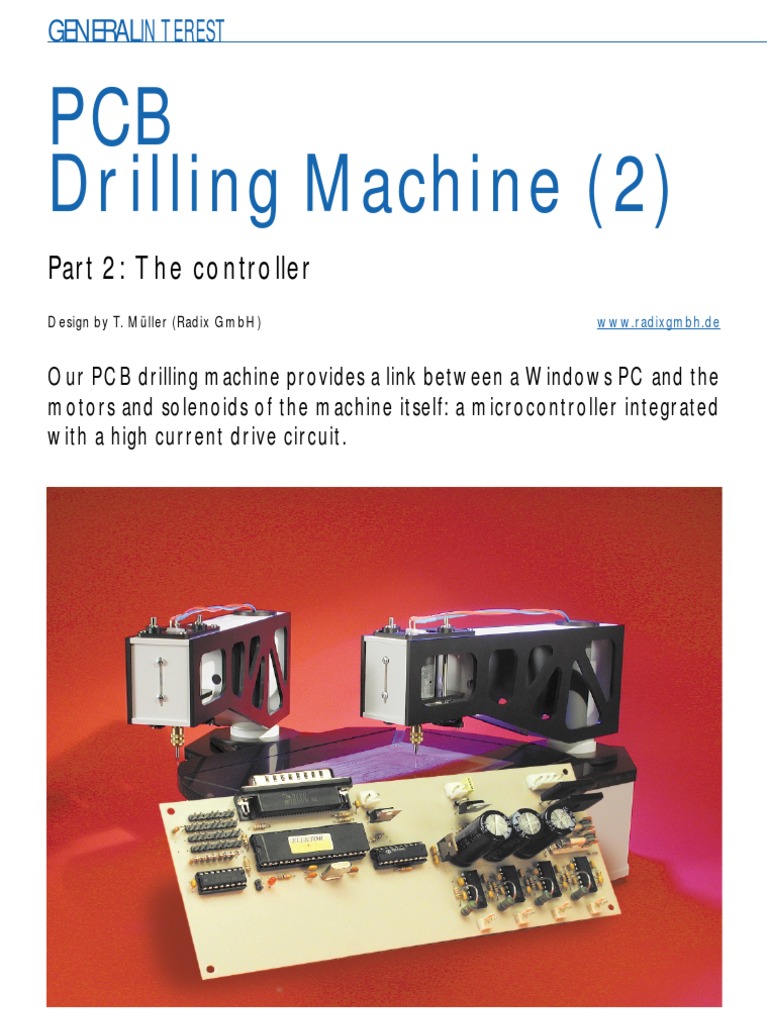 PCB Drilling Machine 2 | PDF | Microcontroller | Operating System
