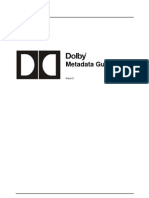 DOLBY Metadata Guide