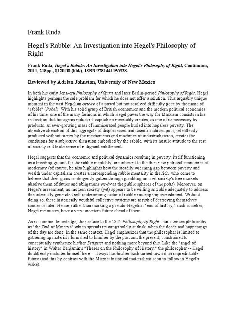 Hegel and marx picture