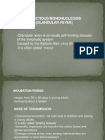 Infectious Mononucleosis Report