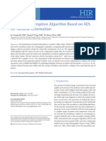 A Selective Encryption Algorithm Based On AES For Medical Information