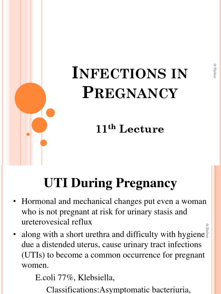 infection in Pregnancy.pdf | Urinary Tract Infection | Sexually ...