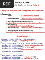 Lecture 6 (Strings in Java)