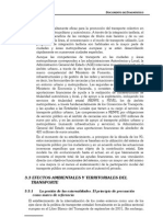 Efectos Ambientales y Territoriales Del Transporte