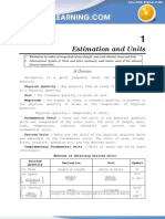 CH 1 Estimation and Units