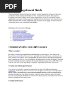 Download Creatine supplement guidepdf by t0ysoldier SN146641933 doc pdf