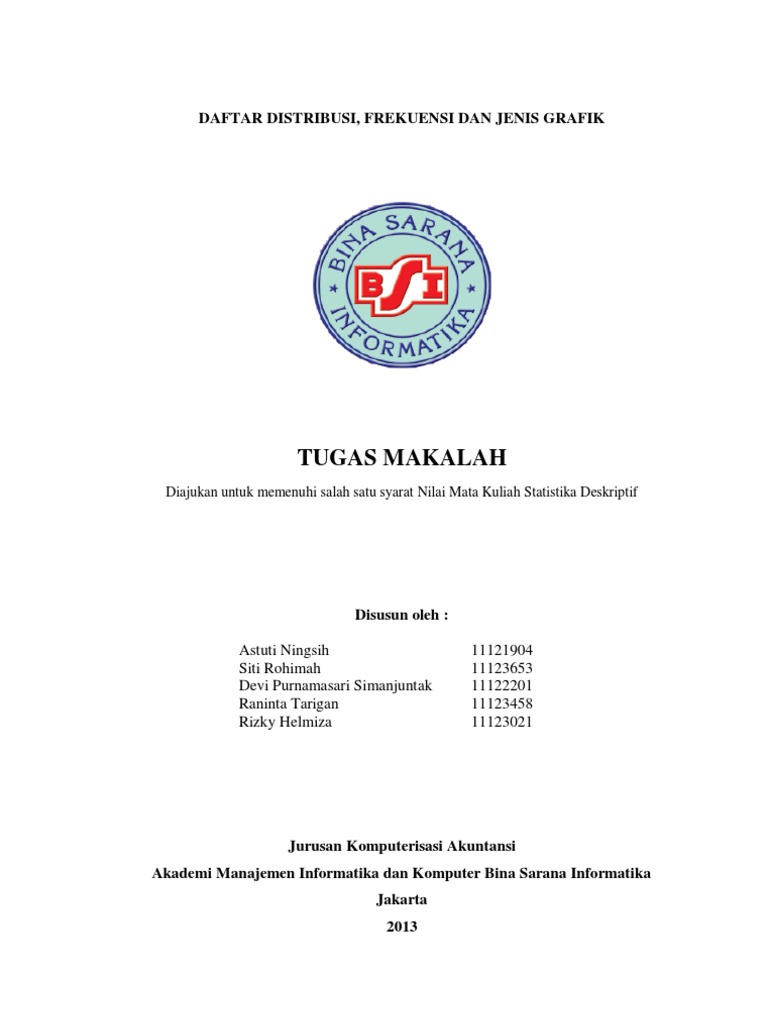 Makalah Statistika