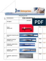 Instruments Prices For Hospitals