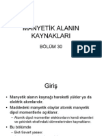Manyetik Alan Kaynakları PDF