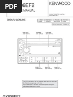 GX806EF2: Service Manual