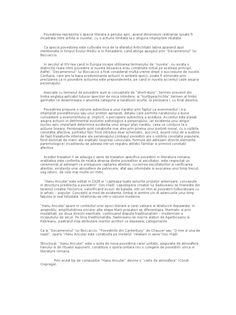 Fantana Dintre Plopi-Argumentare