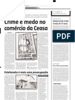 2005.05.13 - O tombamento de um caminhão provocou um grande congestionamento na BR-381 - Estado de Minas