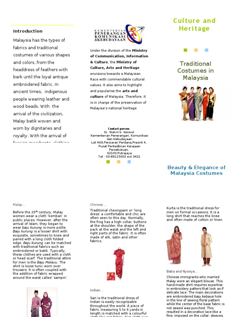 Brochure Culture  PDF  Blouse  Shirt