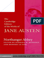Northanger Abbey Cambridge Edition