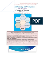 15026353 Regional Planning Part I Concept of Region