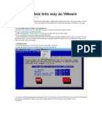 Cài đặt trixbox trên máy ảo VMware