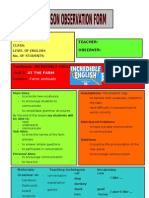 Lesson Plan English