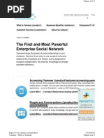 The First and Most Powerful Enterprise Social Network: Accessing Yammer (/product/features/accessing-Yammer/)