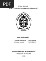 Download etika bisnis - makalah 1 by Precilia P Queena SN146689393 doc pdf