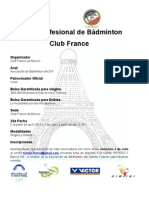 2do Circuito Profesional de Badminton