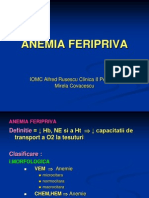Anemia Feripriva-curs Stud.sc