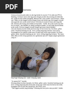 Mahasiswi Bugil Di Kost Kostan PDF Fiksi Misteri Thriller  
