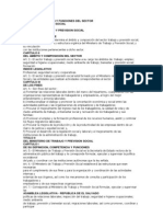 LEY DE ORGANIZACI├ôN Y FUNCIONES DEL SECTOR TRABAJO