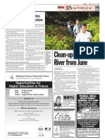 Thesun 2009-04-27 Page04 Clean-Up of Klang River From June