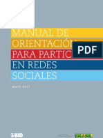 Manual_de_orientación_para_participar_en_redes_sociales - BID 2013