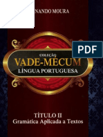 Vade Mecum Lingua Portugues FERNANDO MOURA Gramatica Aplicada a Textos 2012