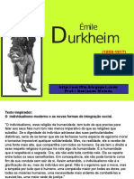 Durkheim - Fato Social