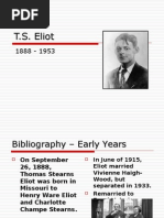 Download TS Eliot by PowerPoints Galore SN14672158 doc pdf
