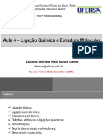 Aula 4 - Ligação Química e Estrutura Molecular.pdf