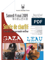 Affiche Soirée Charité Lyon Du 9 Mai