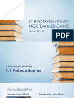 o Protestantismo Norte-Americano