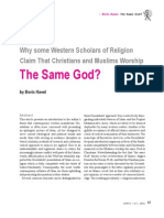 BORIS HAVEL-Why Some Western Scholars of Religion Claim That Christians and Muslims Worship the Same God.pdf
