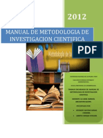 Metodologiaa de Investigacion Manual