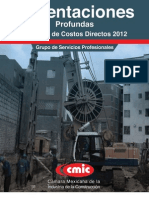 Cimentaciones 2012