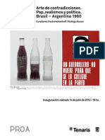 Fundación PROA - Arte de Contradicciones. Pop, Realismos y Politica Argentina 1960 1