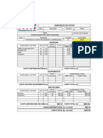 Composicao de Custos Projeto