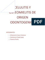 Celulitis y Osteomielitis de Origen Odontogenico