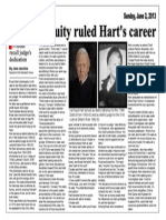 Judge Royal Hart - San Angelo Standard Times Feature Story